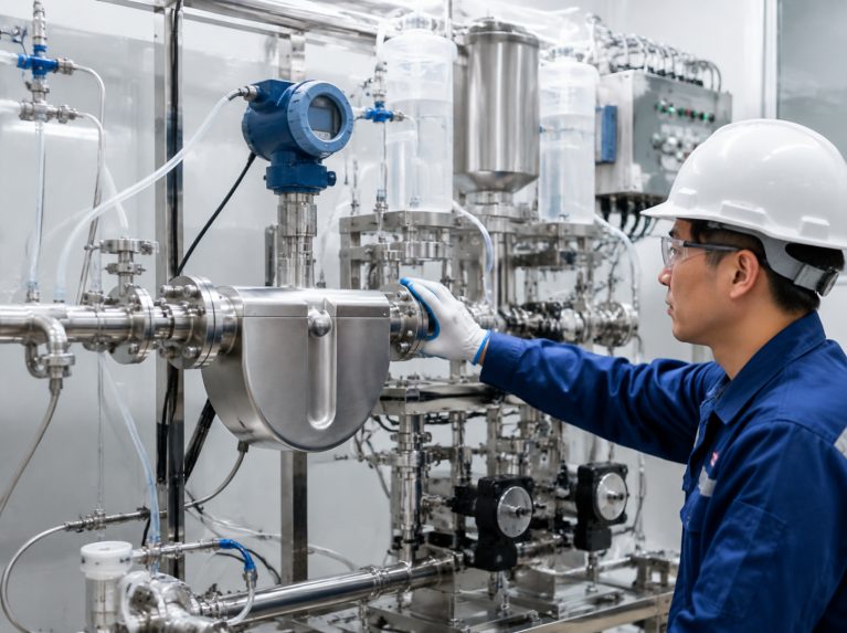 江门科里奥利液体质量流量计